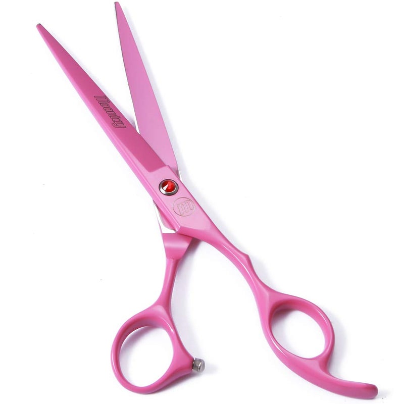 Moontay Professional Dog Scissors Set - 7 Inch/8 Inch Curved Chunkers & Thinning Shears with Grooming Comb - Image 3